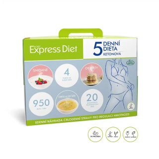 5 dňová proteínová diéta EXPRESS DIET (20 jedál, 1 180 g)