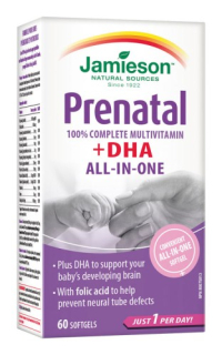 Jamieson Prenatal complete s DHA a EPA 60cps.