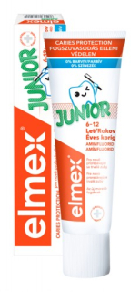 Elmex Junior zubná pasta 6-12 rokov 75ml