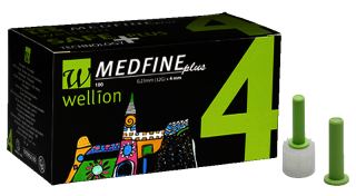 Ihla Wellion Medfine plus Penneedles 4 mm, 100ks