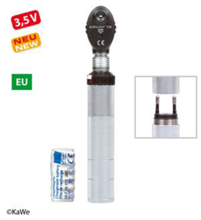 KaWe Oftalmoskop - Eurolight® E36 | 3,5 V s nabíjacím konektorom (01.25361.811)