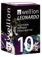 Testovacie prúžky Wellion LEONARDO KET, 10ks 