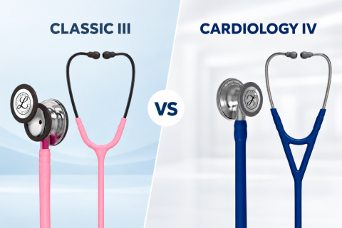 Littmann Classic III alebo Cardiology IV? Porovnanie fonendoskopov