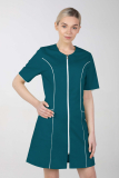 Dámske zdravotnícke šaty M-173C, tmavo zelená