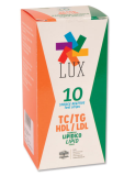 Prúžky LUX pre meranie Cholesterolu, HDL, LDL, Triglycerídov (10ks)