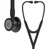 3M Littmann Cardiology IV : Black, Smoke Finish - Black Stem - 6232