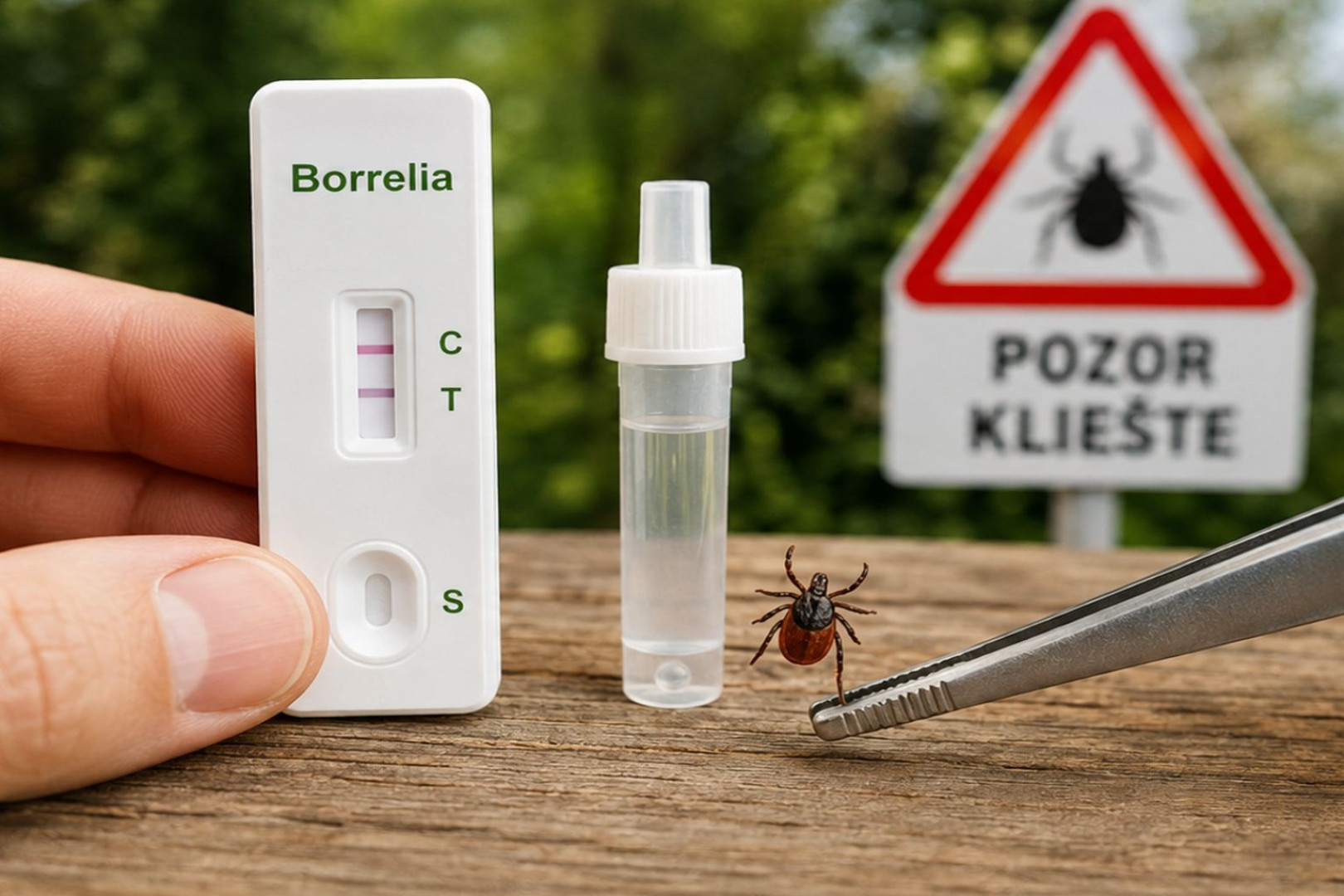 Test na boreliózu - výsledok už za pár minút