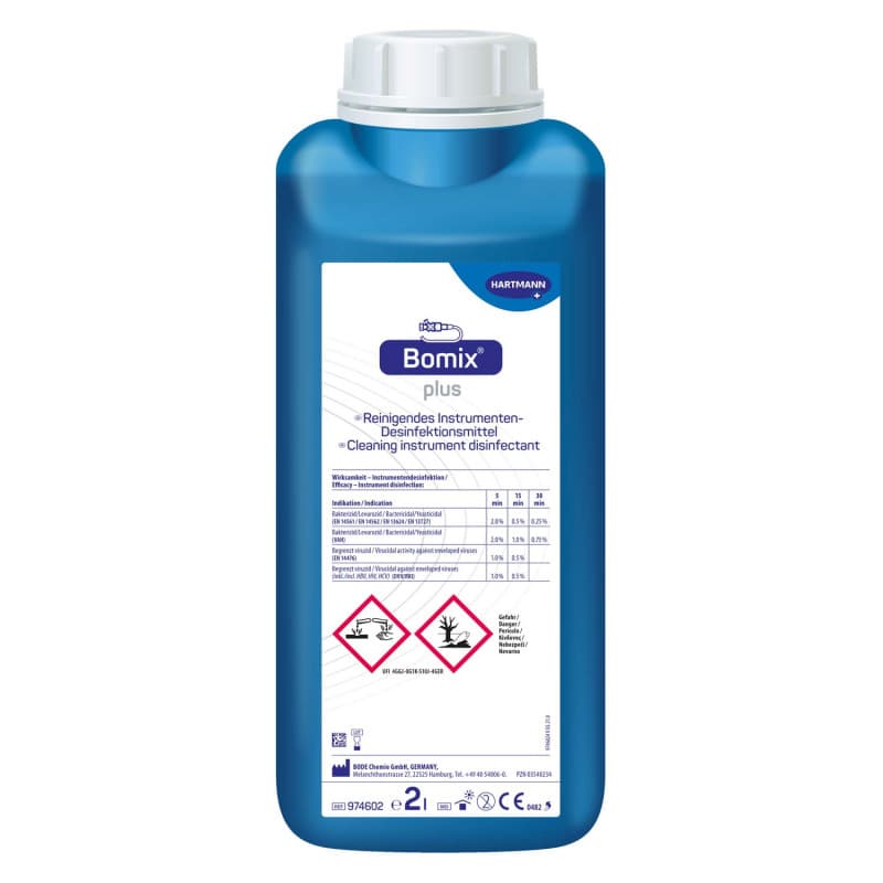 Bomix® plus, 2 l - Dezinfekčný prípravok na nástroje so silným účinkom(130982)