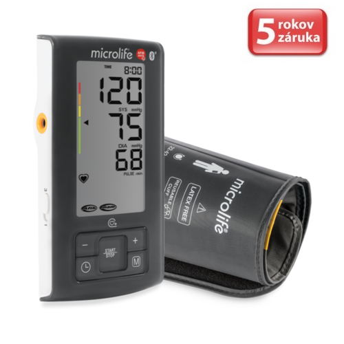 Tlakomer Microlife BP A6 BT Afib Bluetooth®, Black