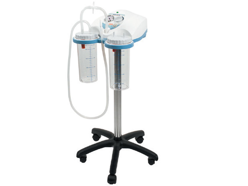 Chirurgicka odsávačka Super Vega so stojanom, 36 l/ min,  2 x 2L nádoba