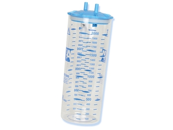 2L Nádoba s poistným ventilom pre chirurgicke odsávačky MAXI ASPEED 