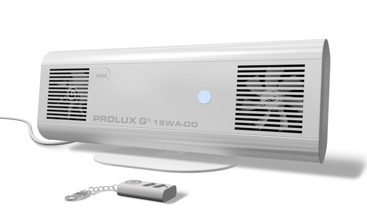 PROLUX G® 18WA - DO, s diaľkovým ovládaním ON/OFF, STOLOVÝ - horizontálny