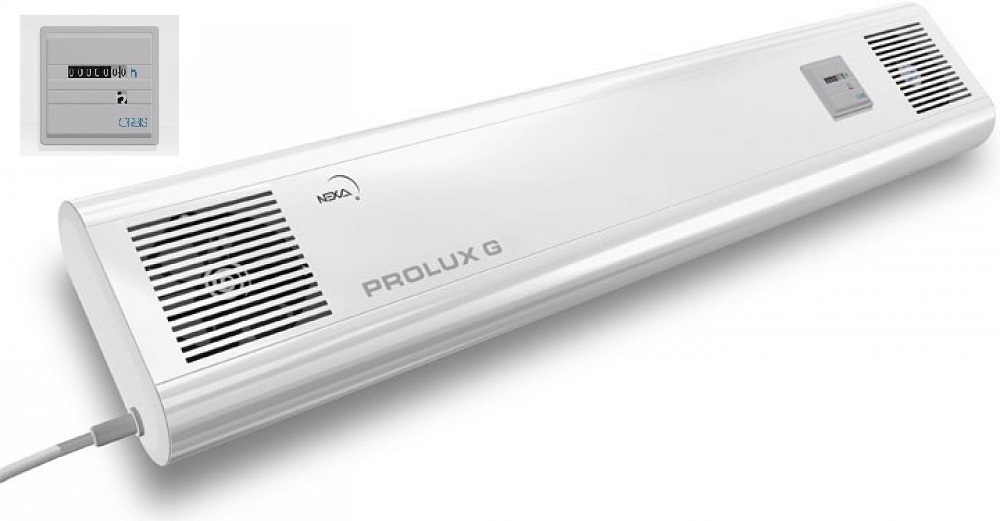 PROLUX G® 72WA/PH01,uchytenie na stenu, s mechanickým počítadlom prevádz.hodin 