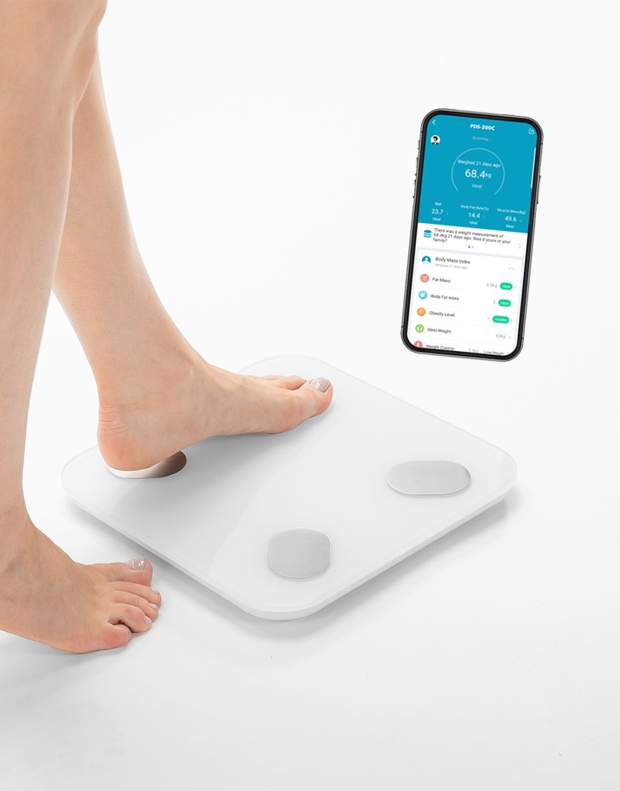 Lanaform PDS-200C :  Osobná bluetooth váha