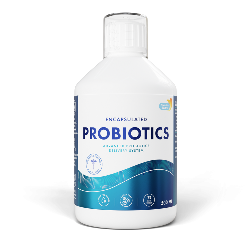 Swedish Nutra mikro-zapuzdrené probiotiká 80mld 500ml
