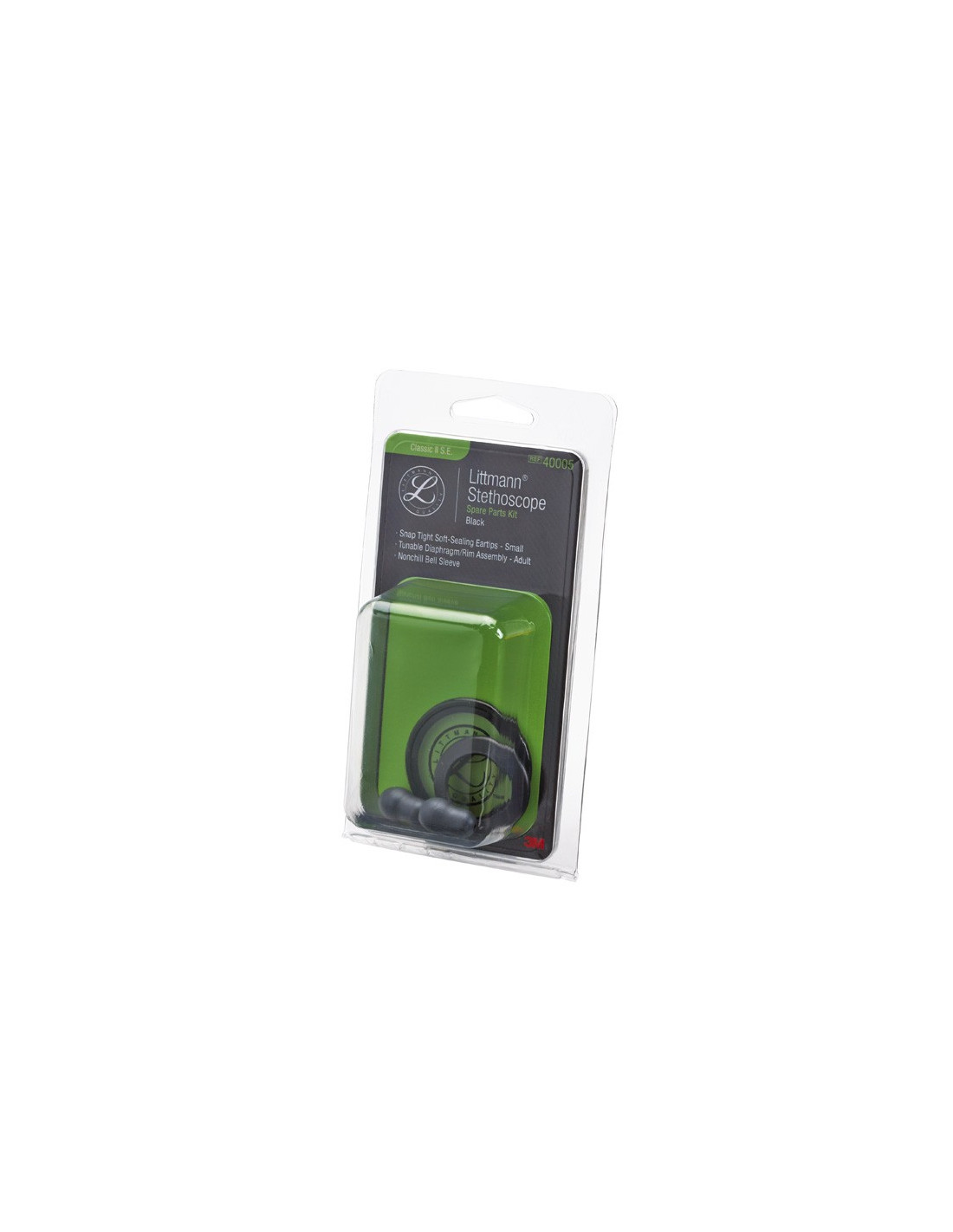 Náhradná sada : 3M Littmann pre Classic II SE, čierna farba