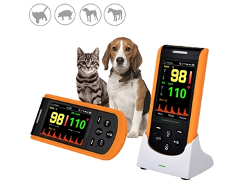 Veterinárny pulzný oxymeter SP-20 VET s nabíjacou stanicou 
