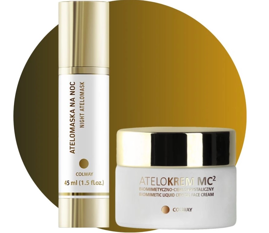 Mini zlatá ATELOSADA – denná a nočná starostlivosť o pleť