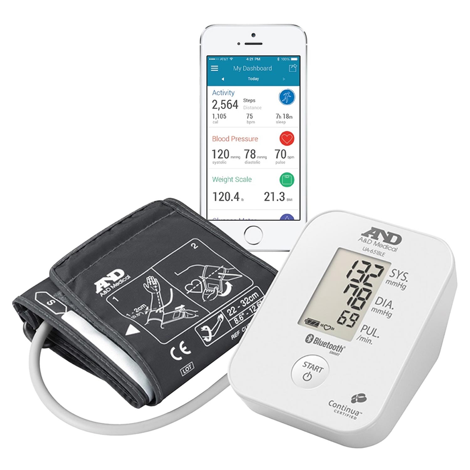 Tlakomer A&D UA-651BLE