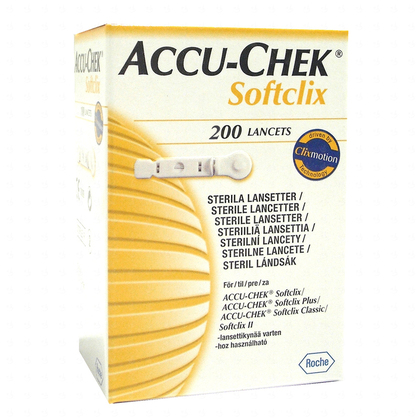 Accu-Chek Softclix Lancet 200, lancety do odberového pera 1x200 ks