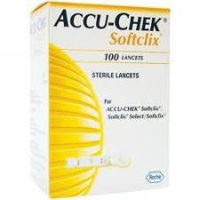 Accu-Chek Softclix Lancet 100, lancety do odberového pera 1x100 ks