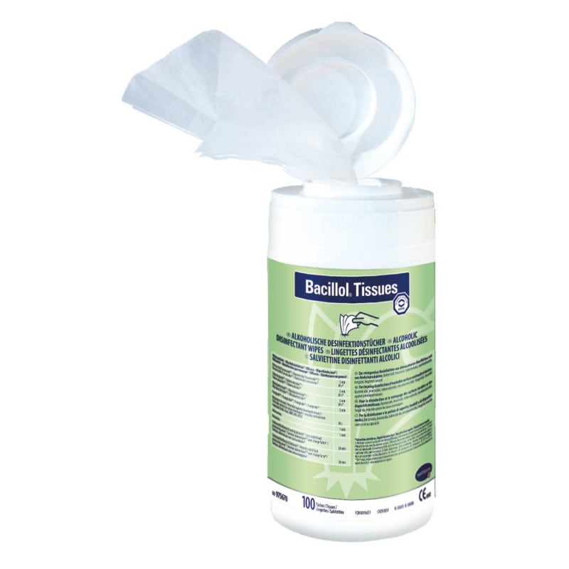 Bacillol® Tissues, Dóza + dezinfekčné utierky (128791)