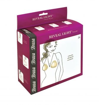 Braza - REVEAL LIGHT, push-up podprsenka bez ramienok (7810-26)