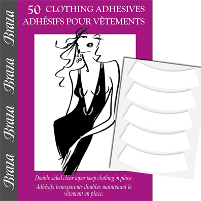 Braza - CLOTHING ADHESIVES, obojstranné lepiace pásiky (1007-26)