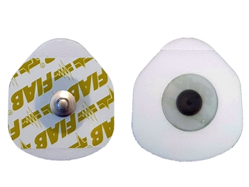 Pediatrické elektródy 32-36 mm, 2000 kusov pre EKG monitor, Prince 180D