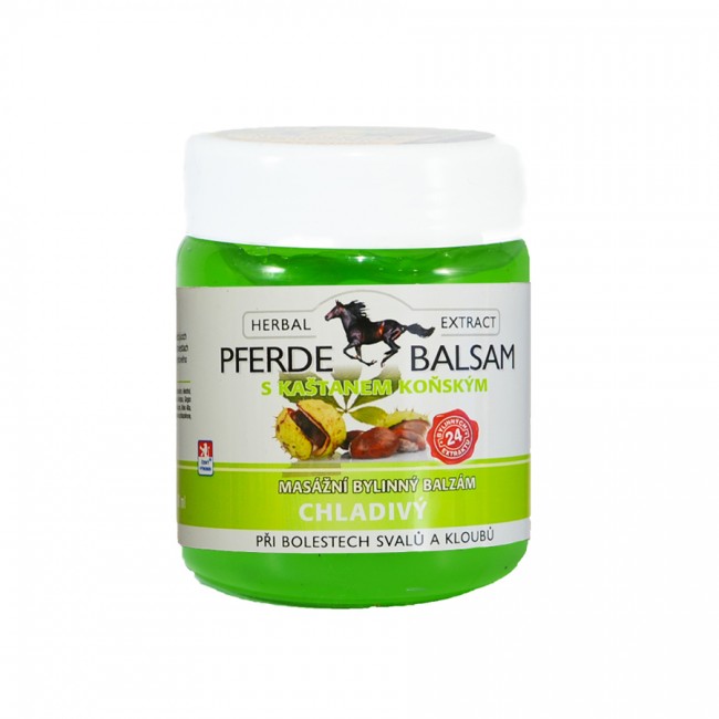 Bylinný balzam Kaštan konský - chladivý, 500 ml