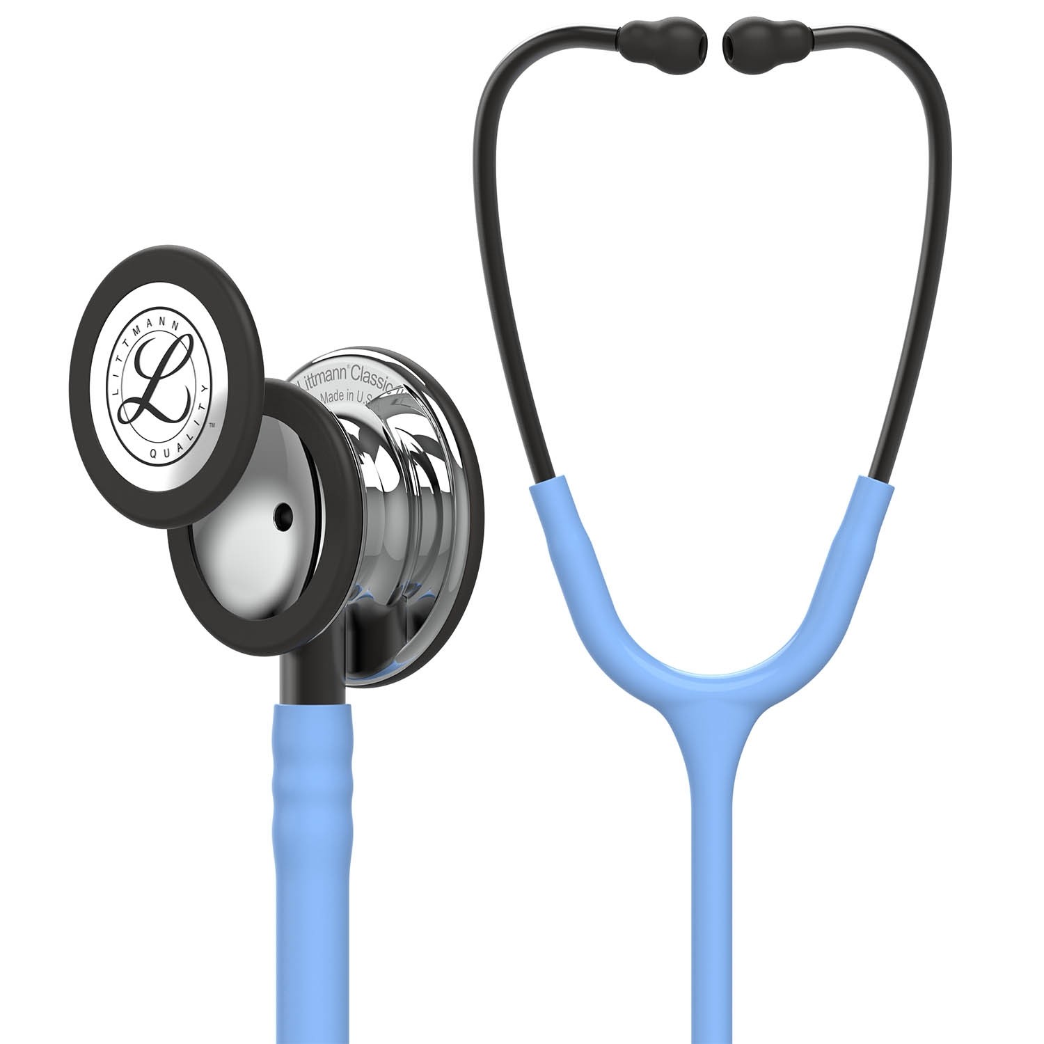 3M Littmann Classic III Ceil Blue, Mirror Finish - Smoke Stem - 5959
