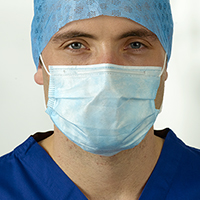 Štandardná chirurgická maska modrá (50 ks balenie)