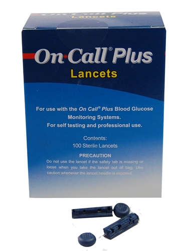 Lancety 100 ks pre On Call, Lactate Scout+ a Smart glukomer BG5 Bluetooth