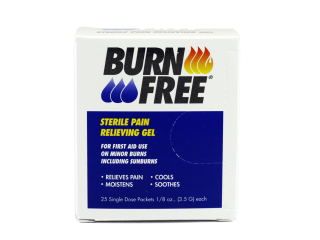 Gél na popáleniny : BURNFREE® PAIN RELIEVING GEL - 3,5g - 20ks (sáčky)
