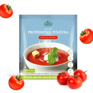 Proteínová paradajková polievka s bazalkou Express Diet, 60 g