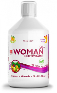Swedish Nutra Multivitamín pre ženy 50+ 500ml