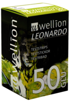 Testovacie prúžky Wellion LEONARDO GLU, 50ks 