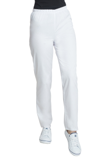 Dámske zdravotnícke nohavice M-086, biela