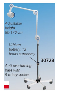 Operačná lampa ALFA-FIX LED s batériou