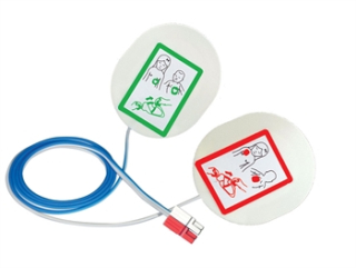 Jednorazové lepiace elektródy pre deti pre defibrilátory Cardiac Science, GE