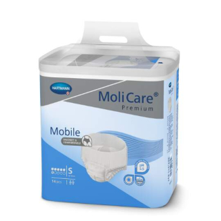 MoliCare Premium Mobile MEDIUM,veľkosť S, 6 kva - Inkontinenčné nohavičky unisex