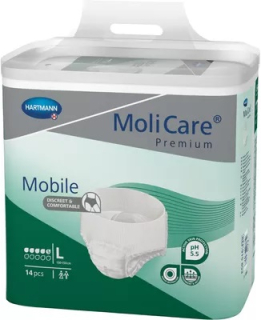 MoliCare Premium Mobile MEDIUM,veľkosť L, 5 kva - Inkontinenčné nohavičky unisex
