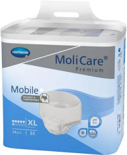 MoliCare Premium Mobile MEDIUM,veľkosť XL, 6 kv - Inkontinenčné nohavičky unisex