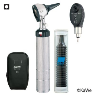 KaWe Otoskop + Oftalmoskop - Eurolight® C10/E10 - 2,5 V (02.11002.001)