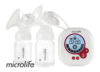 Duálna elektrická odsávačka materského mlieka Microlife BC 300 Maxi 2v1