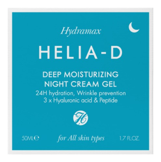 Helia-D Hydramax Hĺbkovo hydratačný nočný krémový gél 50 ml