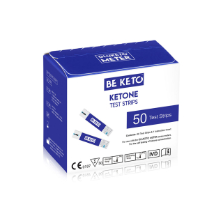 Pásiky na testovanie ketónov z krvi 50ks