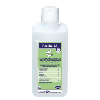 Bacillol® AF, 500 ml - Alkoholový prípravok na rýchlu dezinfekciu plôch (128797)