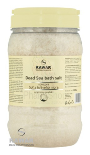 Kawar Kúpeľová soľ z Mŕtveho mora 2000g
