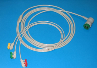 EKG kábel KB-3-M/10-77b do monitoru Physio Control / Medtronic 
